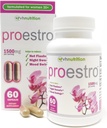 VH Nutrition PROESTRO Silencioso Apoyo al Estrógeno* Suplemento para Mujeres TENIDO Extra Strength Hormone Balance* para Su viv 60 Capsules in Easy to Swallow Pills