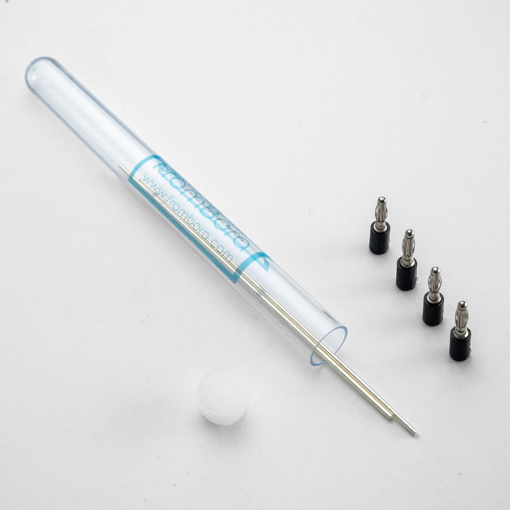 Colloidal Silver Silencioso Pareja de Pura Ancho de Plata 99.99% tención Certificado Silencio 9999 Silencio 12 Gauge 6” ← DesdeBora Colloidal Silver Generator Wire  Plus 4pcs Wire Holders