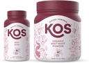 KOS Orgánica Beet Root Powder + Orgánica Beet Capsules Bundle