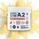 A2 Bovine Colostrum for Gut Health, Bloating, Non-GMO, Grass Fed, First 6 Hours Colostrum Powder, Immune Support, Muscle Recovery, Increased Cognitive Power, Unflavoured, 50 Servings