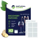 Parte de recuperación parche - 42-Pack Patches - Wake Up Refreshed and Energized with Skin-Friendly Patch - Fuerte Adhesivo para la seguridad - Ingredientes naturales para la recuperación rápida (Transparent (42 Conde)))