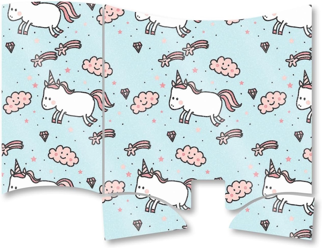 MightySkins Glossy Glitter Skin Compatible con Ventolin HFA Asthma Inhaler - Cute Unicorns ← Protective, Durable High-Gloss Acabado ← Fácil de Aplicar, Eliminar y Cambiar Estilos Silenciosos Made in The USA