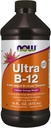 AHORA Suplementos de alimentos, Ultra B-12, Líquido, 800 mcg Ácido fólico, Producción de energía celular*, 16 onzas