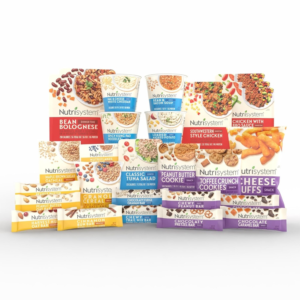 Nutrisystem® Kickstart Protein Powered 7-Day Weight Loss Kit con 28 Delicious Meals & Snacks