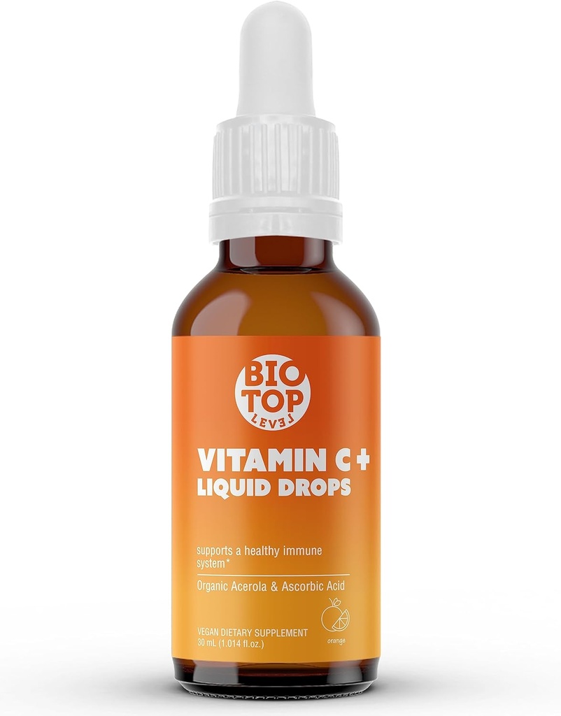 Vitamina C Liquid Drops. Apoyo inmunitario y salud general