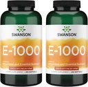 Swanson Natural Vitamina E 1000 Iu (671.10 Milligrams) 250 Sgels (2 Pack)
