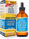 Natural Path Silver Wings - Colloidal Silver 500 ppm - Suplemento Mineral Puro - Immune Support for Your Family - Powerful Healing Without a Bad Taste (4fl oz/120ml)