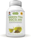ANDREW LESSMAN Green Tea EGCG 200mg - 180 Capsules - 200 mg EGCG, Powerful Anti-oxidant Support for Healthy Liver Function, Immune, Brain, Heart and Circulatory Systems. No hay aditivos