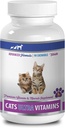 gato Vitaminas para la cama - Ultra Vitaminas para gatos - Minerales saludables y vitaminas Fórmula - Cerdos - gato Suplemento Calcio - 1 Botella (90 Treats)
