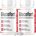 Mega Hits Glucofort Suplemento Soporte Fórmula, 120 cápsulas