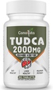 TUDCA Suplementos del hígado 2000mg - Salinas fuertes de bilis Soporte Detox del hígado &amp; Cleanse - Liver and Gallbladder Health Formula-Easy to Swallow Tablets-30 Days Supply