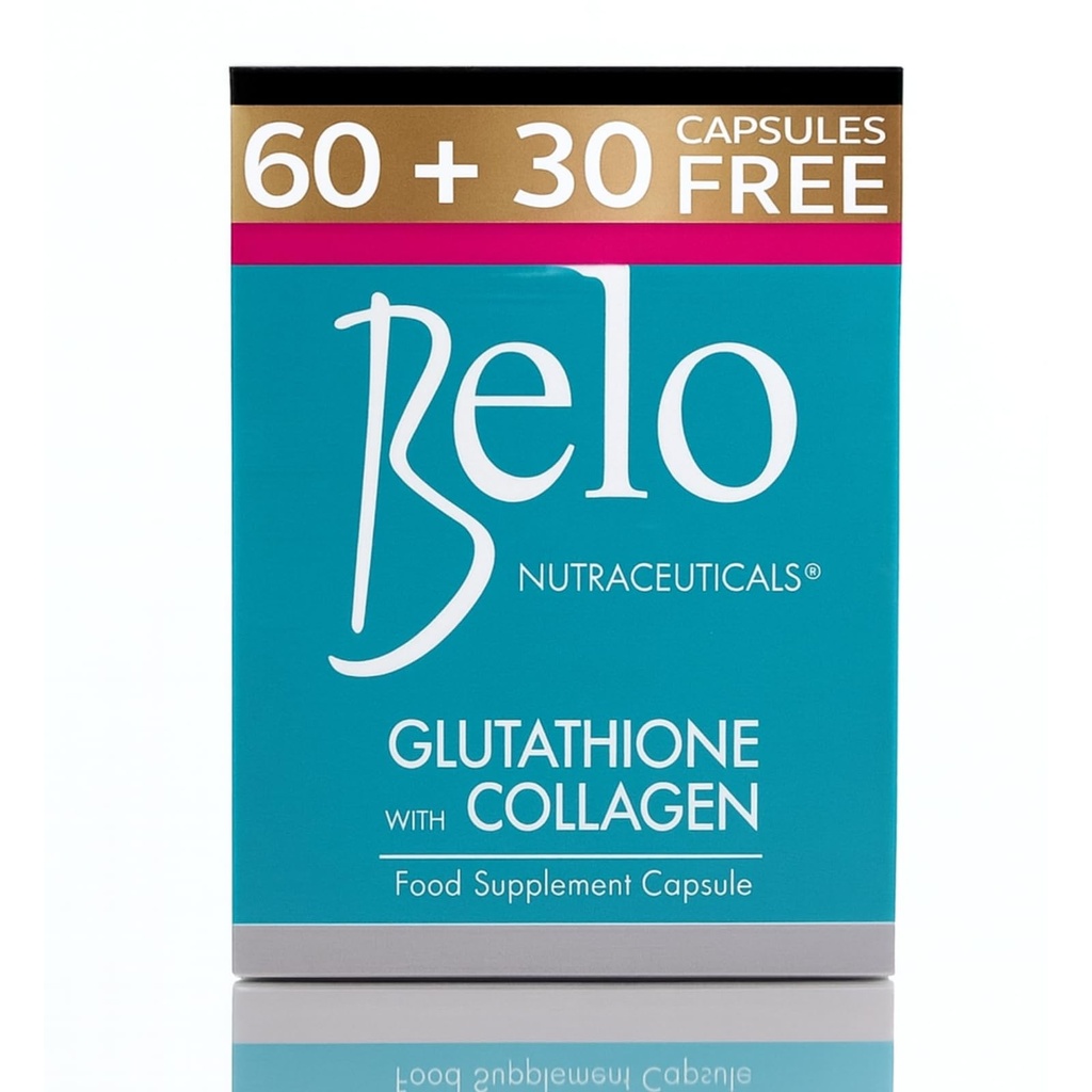 Glutathione + Collagen Suplemento dietético - 60 Cuenta - ¡Nuevo!!