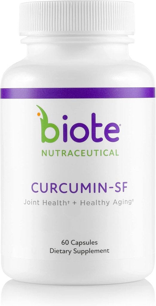 Nutracéutica de Biote - Curcumin SF - Circulación + Envejecimiento saludable (60 cápsulas)