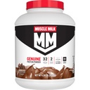 Muscle Milk Genuine Protein Powder, Chocolate, 4.94 Libra, 32 Servimientos, 32g Proteína, 2g Azúcar, Calcio, Vitaminas A, C & D, NSF certificada para Deporte, Energizante Snack, Embalaje Mayo Vary