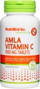 NutriBiotic Amla Vitamina C, 30 Tabs ¦ Rich Source of Non-GMO, Vitamina Natural C para Antioxidante &amp; Collagen Support ← 100% de Indian Gooseberry ← Vegan &amp; Gluten Free