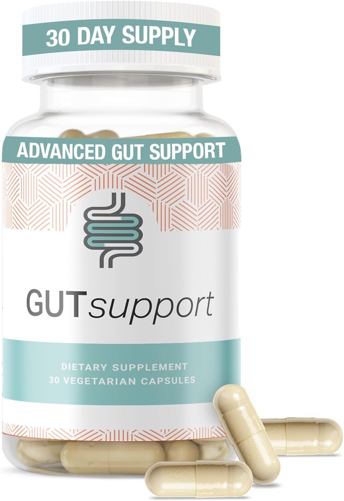 IBDassistTM Gut Support Capsule - Gut Health " Digestion Supplement - Constipation " Occasional Bloating Relief for Women " Hombre* - Complete with Vitamin D3, A, E, Zinc " Más - 30 cápsulas