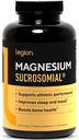 Suplementos de Magnesio Sucrosomial Legión - Suplemento de Magnesio de Alta Absorción para Mujeres &amp; Hombre - Suplementos Minerales Magnesio para ayudar a aumentar el rendimiento atlético " Salud general - 120 Servimientos