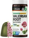 BIO KRAUTER Valerian Root Gummies - 1800 mg Strength - 90 Vegan Chews - No Melatonin - Support Relaxation & Calmness - Valerian Root Extract