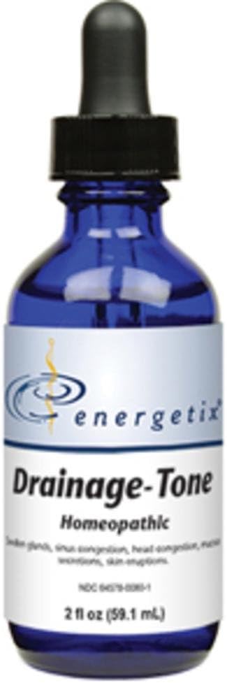 Energetix Drainage Tone Homeopático, 2 Oz