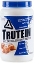 Nutrición corporal Trutein High Protein Powder: 45% Whey, 45% Casein, 10% Egg White, Gluten-Free, Low Sodium, Grass Fed Whey Protein Powder, Gym Suplemento &amp; Breakfast Shake, Salted Caramel, 2lb