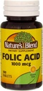 Ácido fólico 1000 mcg 1Vitamin 000 mcg 100 Tabs