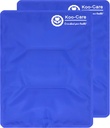 Koo-Care Gran paquete de hielo flexible para lesiones Comprimido frío caliente reutilizable - Apto para arma de hombro, espalda, cadera, rodilla, Shin, alivio del dolor de pie, hinchazón, terapia física (L, 11" x 14") Paquete de 2