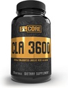 5% Nutrición Core CLA Suplemento para la pérdida de peso, Metabolismo Apoyo &amp; Preservación de músculo TENIDO 3,600 mg de ácido linoléico conjugado a partir de 4.500 mg de aceite de girasol (30 Serviciones / 90 Softgels)