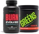 Sculpt Nation by V Shred Burn 2.0 y Premium Greens Strawberry Bundle