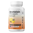 Balancebreens Bromelain 500mg Veggie Caps – 2400 GDU Pineapple Extract Supplement for Joint Support, Natural Swelling Support, and Healthy Digestion – 120 Capsules Made in USA