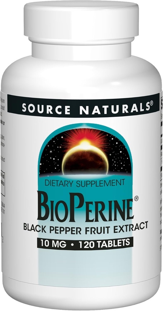 BioPerine® 10 mg 120 Tablet (Pack of 3)