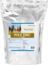 SmartEquine Poly Zinc Powder ← Zinc Suplemento para Caballos tóxicos Hoof Care Vitaminas y Minerales ← Soporta Bone and Hoof Wellness ← Equine Skin Coat Suplemento TEN 10 lb