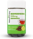 Key Kombucha Gummies for Digestive Support & Gut Health, with 2 Prebiotics - Inulin &amp; Oligogalactose, Plus Fiber and Pomegranate Juice TEN120 Gummies (2 Months Supply)