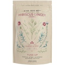 Harney &amp; Sons Organic Hibiscus Ginger Tune-Up Wellness Blend, con Eucalyptus, Echinacea y Mint, 5 bolsa de onzas