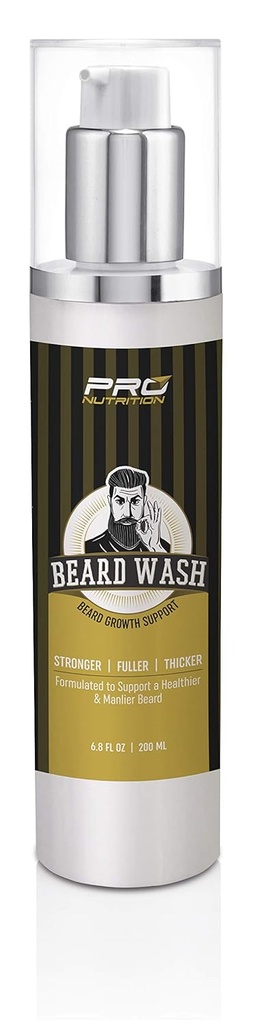 Crecimiento de barba Champú y lavado- Estimula & Reparaciones Nuevo Crecimiento de Folículo. Crece más fuerte, más grueso, más completo, más largo, más saludable barba & bigote pelo.