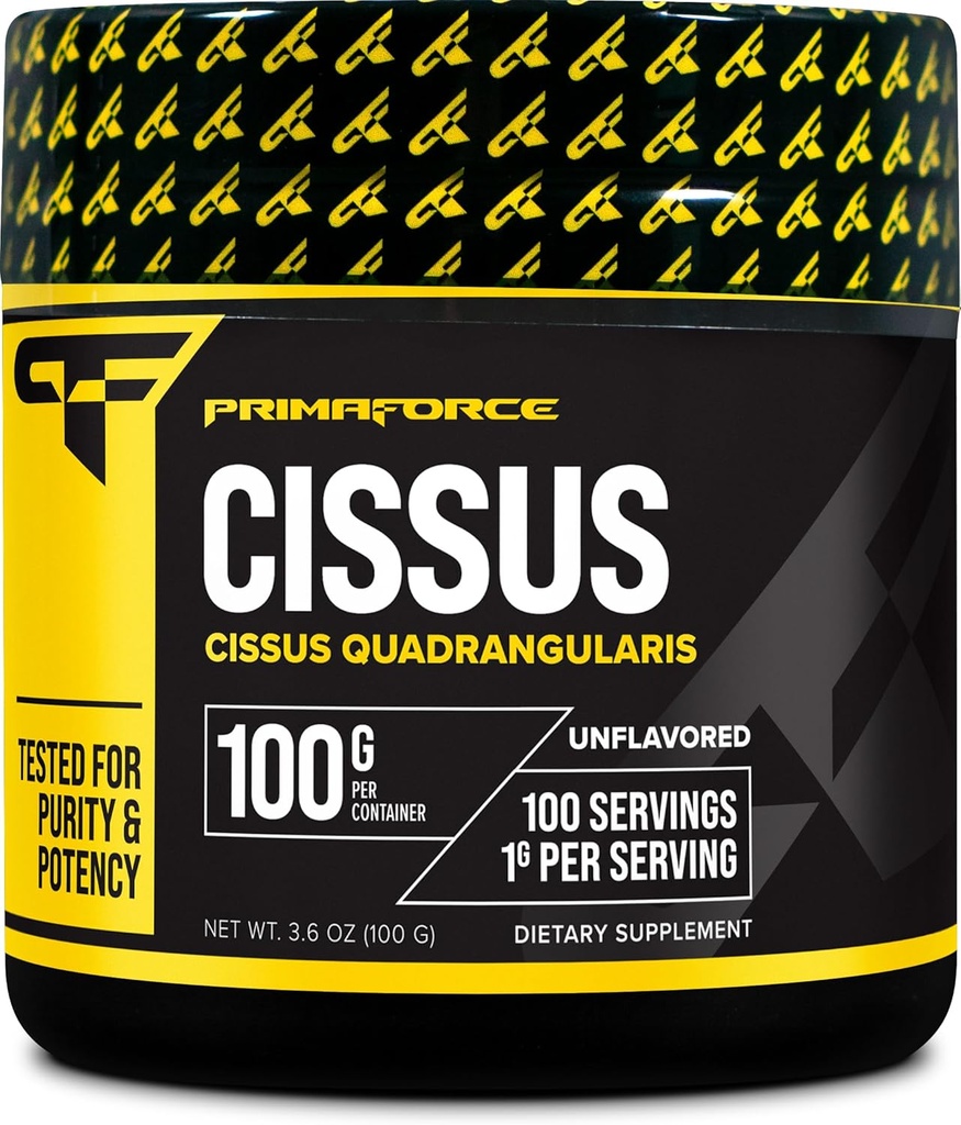 PrimaForce Cissus Quadrangularis Extract, Unflavored Powder, 100 gramos