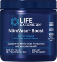 Extensión de vida NitroVasc Boost, Suplemento de flujo sanguíneo, Apoyo al óxido nítrico, Salud del corazón, L-arginina, Libre de gluten, No-GMO, Vegetariano, 1 Scoop, 30 Servimientos
