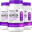 NutraRize (3 Pack) GlycoBoost - Official Glyco Boost Blood Support Formula, All Natural Capsules for Healthy and Stable Levels, GlycoBoost Blood Vessel Cleaner, Glyco Boost Optimizer (180 cápsulas)