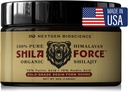 ShilaForceTM Shilajit Pure Gold-Grade Wild-Harvested Himalayan Organic Live Resin - 500mg 70% Fulvic Acid " 10% Humic Acid with 85+ Trace Minerals, 30g Made in USA, Brown