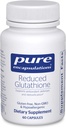 Pure Encapsulations Reduced Glutathione | Hypoallergenic Antioxidant Supplement to Support Liver and Cell Health* | 60 Capsules