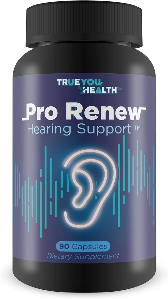 Pro Renew Hearing Support - Contiene vitamina D " Antioxidantes para apoyar la salud interna del oído medio - Promover una mejor circulación - Fórmula de Audición avanzada para el oído saludable
