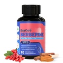 Premium Berberine Supplement 1200mg with Ceylon Cinnamon - 90 Vegan Capsules - Berberine HCL Supplement Gluten Free, Immune Support