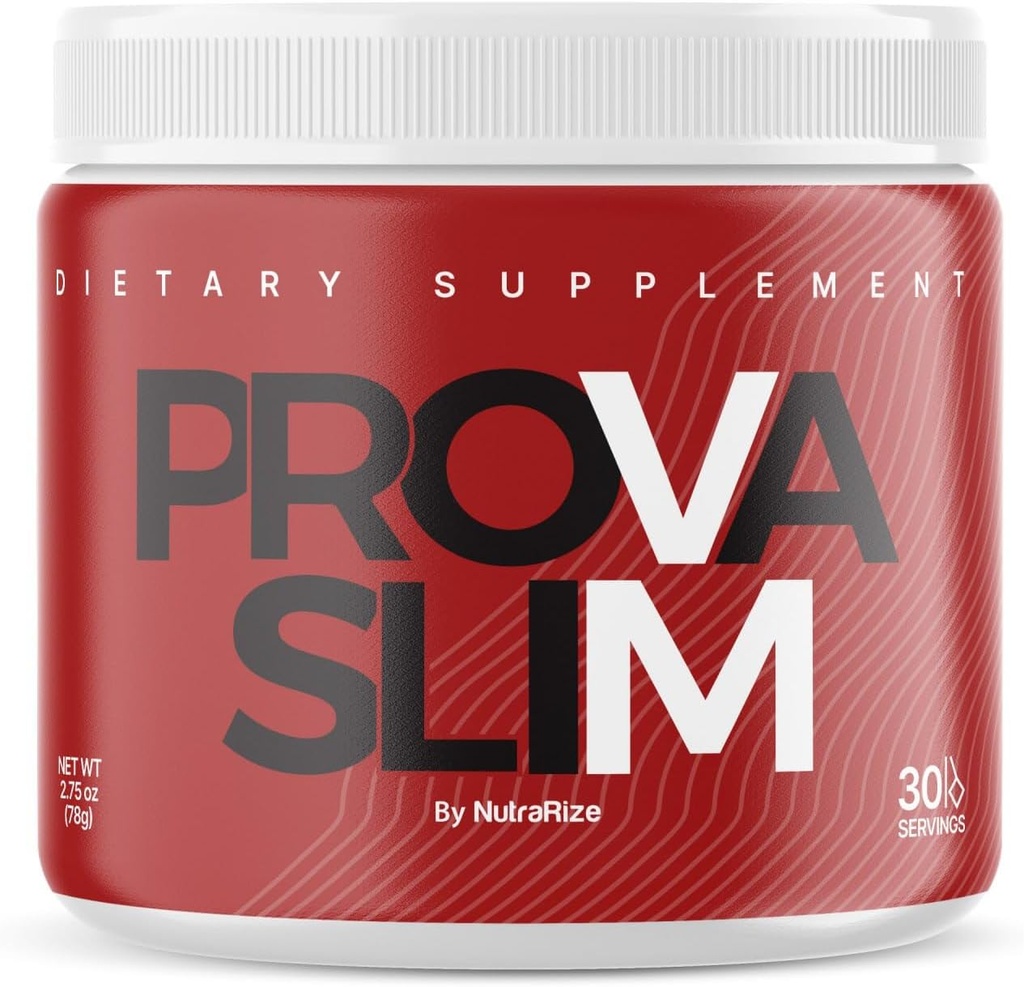 NutraRize Provaslim - Pérdida de peso Provaslim Polvo, Pólvora Provaslim, Pólvora de fuerza máxima Todo-Natural para el destino de grasa corporal, pólvora Provaslim para el peso, Prova Slim Reseñas (30 Servimientos)