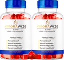 (2 Pack) Vigorawize Gummies, Vigorawise Gummies, Vigorwise Gummies, Vigora Wize Advanced Formula Gummies, Vigora Wise Daily Support Gummies, Vigora Wize Health Supplement, 120 Gummies para 2 meses