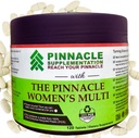 Pinnacle Mujer Multivitamina con Hierro, Vitamina D3, Vitamina C, B12, Biotina, Zinc, Calcio &amp; Magnesio, Pelo Multimineral, Skin & Nail Support, Brain Support, Antioxidante Immune Support, 120 Con