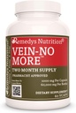 Remedy’s Nutrition Vein No More | 1,000 mg, 60 Vegan Capsules Herbal Dietary Supplement | Two Month Supply