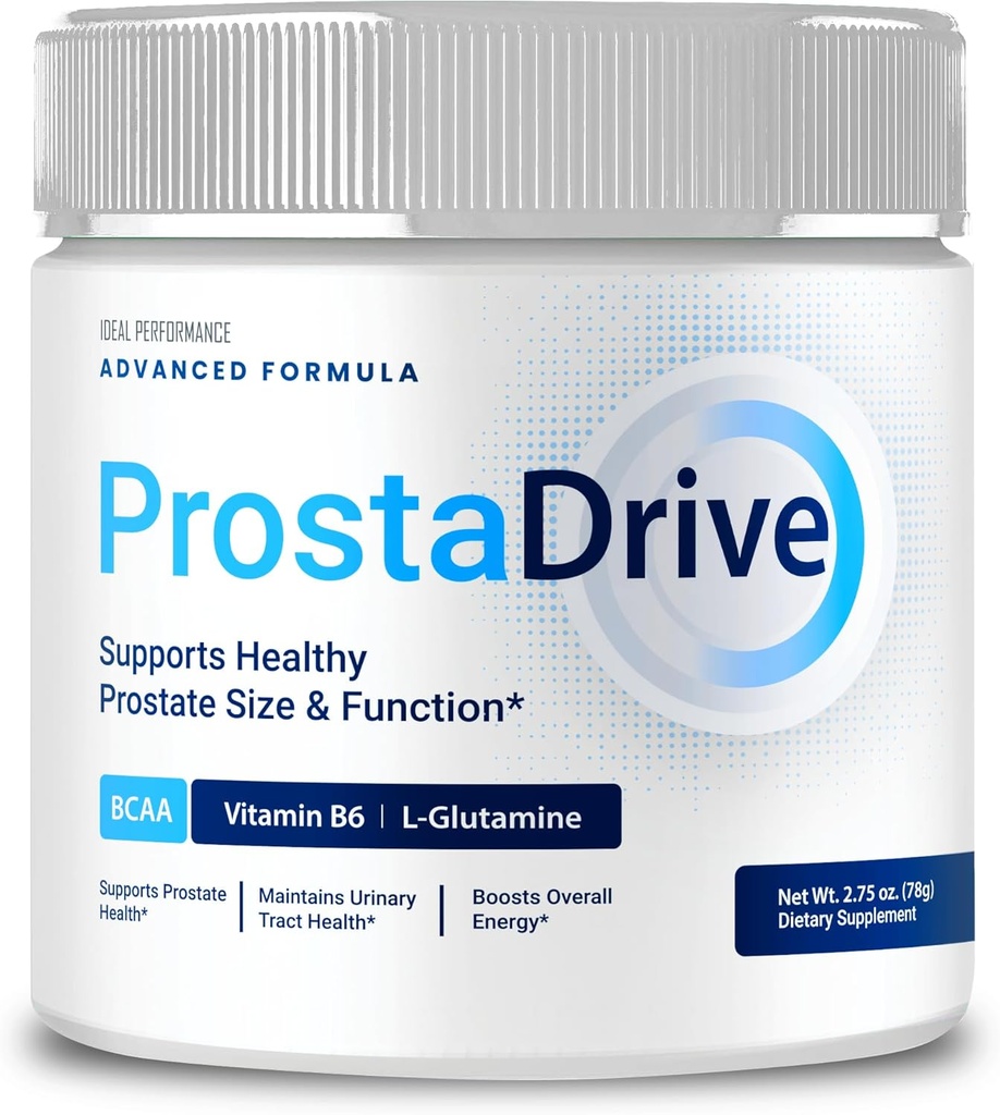 Prosta Drive Powder Advance Formula - Maximum Strength, ProstaDrive Supplement Official Formula with Vitamin A, Vitamina C, Vitamina D, Zinc, Chromium, ProstaDrive Powder Reviews (1 Pack)