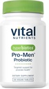 Hyperbiotics Vital Nutrients Pro Hombre Probióticos ← Avanzados Probióticos para Hombres Silencio clínicamente Estudiado para Salud Prostática, Equilibrio Digestivo y Salud Gut* TEN Gluten, Dairy, Soy Gratis TEN 30 Tablas Vegan