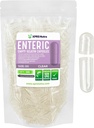 XPRS Nutra Size 00 Empty Capsules - 500 Contar Open Enteric Coated Empty Gelatin Capsules - Delayed Release Pills - DIY Capsule Filling - Pure Bovine Empty Enteric Gel Caps