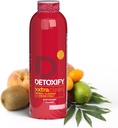 Detoxify – Xxtra Clean Herbal – Tropical Fruit Flavor - 20 oz – Professionally Formulated Extra Strength Herbal Detox Drink – Mejorado con Ginseng Extract &amp; Milk Thistle Extract - Plus Sticker