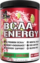 EVL BCAAs Amino Acids Powder - BCAA Energy Pre Workout Powder for Muscle Recovery Lean Growth and Endurance - Rehidrating Post Workout Recovery Drink with Natural Caffeine - Cherry Limeade